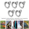 Qinlorgo Rock Climbing Bolt Hanger, Climbing Hanger 5PCS for Aerial Work view 2