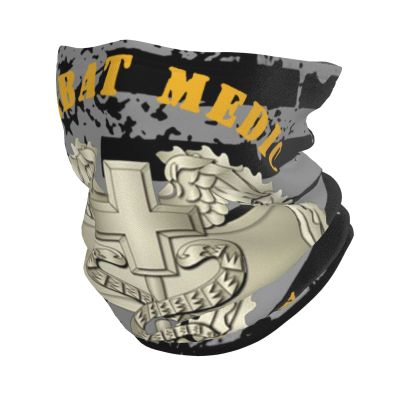 US Combat Medic Veteran With Uv Protection Sweat Suitable For Travel Leisure Multifunctional Neck