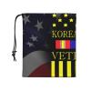 Korean War Veteran with Uv Protection Sweat Suitable for Travel Leisure Multifunctional Neck Black view 2