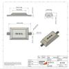 AnodeFactory By Corrosion Group Since 1989 Anode for Hull, Rudder pr timtab (Aluminum, 9.5lb) view 1