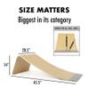 Official Launch Ramp 14" High Kicker Jump Ramp for Pro Scooter Riders Skateboard BMX MTB Wooden Durable Portable Lightweight Good for All Skill Levels (44 X 21 X 14) view 2