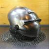 Antique Custom SCA HNB 18 Gauge Steel Medieval Combat Pig Faced Bascinet Helmet Hallween Chain Mail Helmet view 4