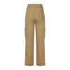 Parachute Cargo Pants Women's Baggy Streetwear Y2K Pants Denim Cargo Jeans Relaxed Fit Wide Leg Pants for Teen Girls view 3