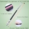 RIFWOVE Billiard Pool Sticks for Men Professional, 1/2 Split, 12mm Head, Snooker cue, Canadian Hard Rock Maple, Black and White, Durable Cue Stick for Professional or Amateur Billiard Players view 2