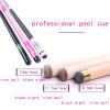 RIFWOVE Billiard Pool Sticks for Men Professional, 1/2 Split, 12mm Head, Snooker cue, Canadian Hard Rock Maple, Black and White, Durable Cue Stick for Professional or Amateur Billiard Players view 3
