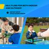 MOOTHLION Small Ping Pong Table Foldable with Net, Preassembled and Multi Use Kids Ping Pong Table view 4