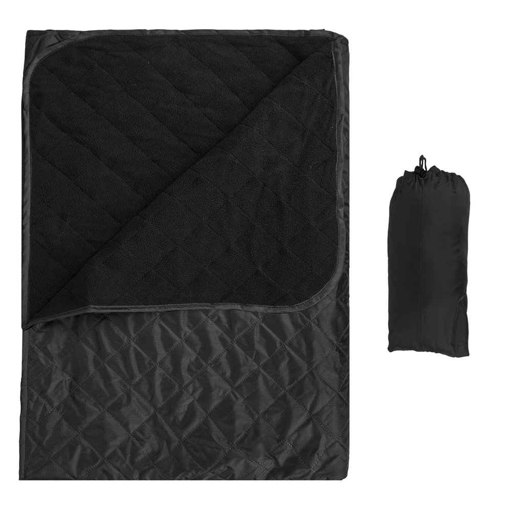 LOOGU Camping Wool Waterproof Blanket - Quilted, Extra Thick Fleece, Warm, Windproof, Sandproof, Ideal for Outdoor Camping, Hiking, Hunting, Survival, Backpacking, Picnicking, Beachesl, Dogs, Car