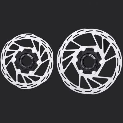 JFOYH 140mm and 160mm Centerlock Disc Brake Rotor with Locking, 1.8mm Thickness - 140mm+160mm[2 PACK]