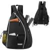 shoowyees Pickleball Tennis Bag Backpack for Men Women - Sports Crossbody Franklin Pickle Ball Tennis Travel Sling Bag view 1