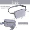 Belt bag Fanny pack crossbody bags for women Everywhere belt bag (Grey) view 2