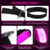 KOSKILL LED Armband Running USB Rechargeable(2 Pack), High Visibility Wristband for Runners, Joggers, Pet Owners, Cyclists, Adjustable Waterproof Reflective Bracelets for Night Running, Walking view 3