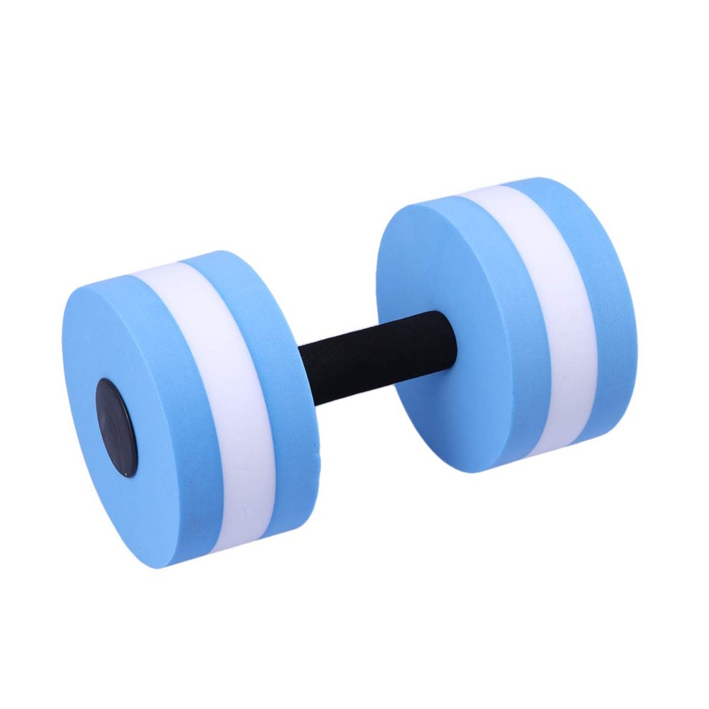 Aquatic Exercise Dumbell EVA Water Aerobics Dumbell Aquatic Fitness Barbell Foam Water Hand Bar for Pool Exercises Loss (Only 1pc)