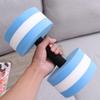 Kids Outdoor Toys 2pcs Aquatic Exercise Dumbells Water Aerobics Fitness Barbells EVA Foam Water Hand Bars Pool Exercises Loss Outdoor Playset view 2