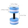 Kids Outdoor Toys 2pcs Aquatic Exercise Dumbells Water Aerobics Fitness Barbells EVA Foam Water Hand Bars Pool Exercises Loss Outdoor Playset view 3
