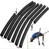 moonoom High Jump Training Equipment, 9.9 Ft Long High Jump Bungee Elastic Crossbar, Cord Training Equipment Foam for Beginners Athletes Practice, Black view 1