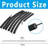 moonoom High Jump Training Equipment, 9.9 Ft Long High Jump Bungee Elastic Crossbar, Cord Training Equipment Foam for Beginners Athletes Practice, Black view 2