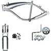 Bicycle Gas Frame 2.4L fuel tank, 26" suspension fork with headset and One Piece Crank 2'' Cup Wide Pedal Crank Kit view 1