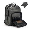 VEAGIA Range Backpack Pistol Range Bag For Handguns And Ammo Gun Cases Pistol Bags With Goggle Bag/Lockable Explosion-Proof Zippers (Grey 2.0) view 1