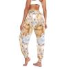 Aflyko Easter Women Dance Pants Cute Bunny Rabbits Boho Trousers Yoga Hip Hop Loose Fit Sweatpants Breathable Lounge Harem Pants M view 2