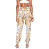Aflyko Easter Women Dance Pants Cute Bunny Rabbits Boho Trousers Yoga Hip Hop Loose Fit Sweatpants Breathable Lounge Harem Pants M view 4