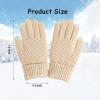2 Pairs Sports Gloves,Warm Gloves Touch Screen Winter Gloves for Running,Gloves for Women, Men in Cold Winter view 2