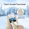 2 Pairs Sports Gloves,Warm Gloves Touch Screen Winter Gloves for Running,Gloves for Women, Men in Cold Winter view 3