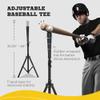 Soozier 17' x 5.5' Baseball Net with Strike Zone, Tee, Caddy, and Carry Bag for Pitching and Hitting, Portable Extra Large Softball and Baseball Training Equipment view 4
