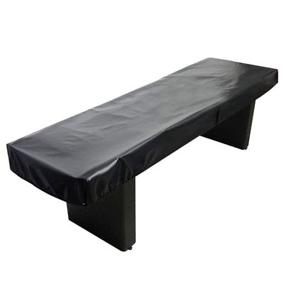 SUNSURE SUSURE 9FT Shuffleboard Table Cover Waterproof Game Table Covers for Shuffleboard Table Heavy Duty Leatherette Furniture Cover Shuffleboard Accessories (420D Oxford Fabric)