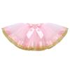 2nd Second Birthday Girl Outfit Baby I'm Two Years Old Fairy Themed Party Cake Smash Photo Shooting Props White Romper Bodysuit Tutu Tulle Skirt Crown Tiara Headband Set Pageant Wedding Baby Pink 2T view 4