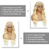 Neeamy Blonde Lace Front Wig Human Hair 13x4 HD 613 Body Wave Lace Front Wig for Women (20Inch) view 4