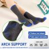 SeeyAN Kids Socks Boys Crew Athletic Half Cushioned Cotton Sport Running Breathable Socks 6 Pairs (6 Pairs Grey, 5-8 Years) view 3