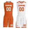 Mens Reversible Basketball Jersey Custom Basketball Uniform for Youth Athletic Practice Game Sport Shirts with Team Name Number Logo view 1
