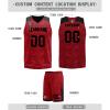 Mens Reversible Basketball Jersey Custom Basketball Uniform for Youth Athletic Practice Game Sport Shirts with Team Name Number Logo view 2