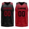 Mens Reversible Basketball Jersey Custom Basketball Uniform for Youth Athletic Practice Game Sport Shirts with Team Name Number Logo view 3