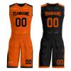 Mens Reversible Basketball Jersey Custom Basketball Uniform for Youth Athletic Practice Game Sport Shirts with Team Name Number Logo view 1