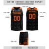 Mens Reversible Basketball Jersey Custom Basketball Uniform for Youth Athletic Practice Game Sport Shirts with Team Name Number Logo view 3