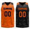 Mens Reversible Basketball Jersey Custom Basketball Uniform for Youth Athletic Practice Game Sport Shirts with Team Name Number Logo view 4