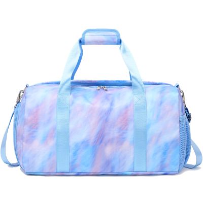 Dance Bag Girls Duffle Bags Teen Sports Gym Bags Weekender Sleepover Overnight Bag with Shoe Compartment and Wet Pocket