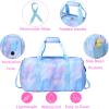 Dance Bag Girls Duffle Bags Teen Sports Gym Bags Weekender Sleepover Overnight Bag with Shoe Compartment and Wet Pocket view 4