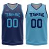Mens Reversible Basketball Jersey Custom Basketball Uniform for Youth Athletic Practice Game Sport Shirts with Team Name Number Logo view 3