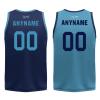 Mens Reversible Basketball Jersey Custom Basketball Uniform for Youth Athletic Practice Game Sport Shirts with Team Name Number Logo view 4