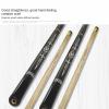 3/4 Jointed Snooker Billiard Pool Cue Handmade Ash Shaft Tips 10mm with Extension Accessories Hard Case/Bag,B,10mm view 3