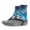 Azarxis Trail Gaiters Low Ankle Gators Shoes Boots Cover Breathable & Sand Protection for Men Women Running Triathlon Marathon Cycling Hiking Long Distance Backpacking Ourdoor Sports (Blue, M) view 1