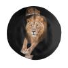 MANQINF Unisex Funny Lion Print Bucket Hat Summer Travel Fisherman Cap for Women Men Teens view 4