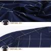 Men's Plaid Cotton Dress Shirts Male Work Shirt Long Sleeve Shirt Men Dress Shirt mo lv se Asia XL 59 to 65 kg view 4