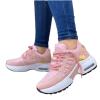Sneakers For Women White Platform Womens Slip On Walking Shoes Non Slip Lightweight Gym Fashion Sneakers Lace Up Low Top Comfortable Platform Flats Loafers view 1