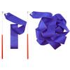 Saktopdeco Blue Rhythmic Gymnastics Set of 2 Gymnastics Ribbon Dance Streamers Sticks for Talent Shows Gymnastics Party view 1