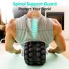 FitBeast Back Stretcher, Cracker & Roller - Pain Relief Product, Yoga Wheel, Foam Roller for Stretching & Cracking Device, Popper (6''+9''+12'', Black) view 3