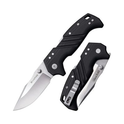 COLD STEEL Engage 3" S35VN Razor-Sharp Clip Point Blade 4.25" G-10 Handle Everyday Carry Tactical Folding Knife with Atlas Lock