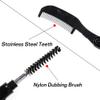 GREATFISHING 5pc The Most Useful Fly Tying Tools Combo Kit Gift 2 in 1 Foldable Metal Comb, Scissors, Hair Stacker, Hackle Pliers, Nippers Fly Tying Tools view 4